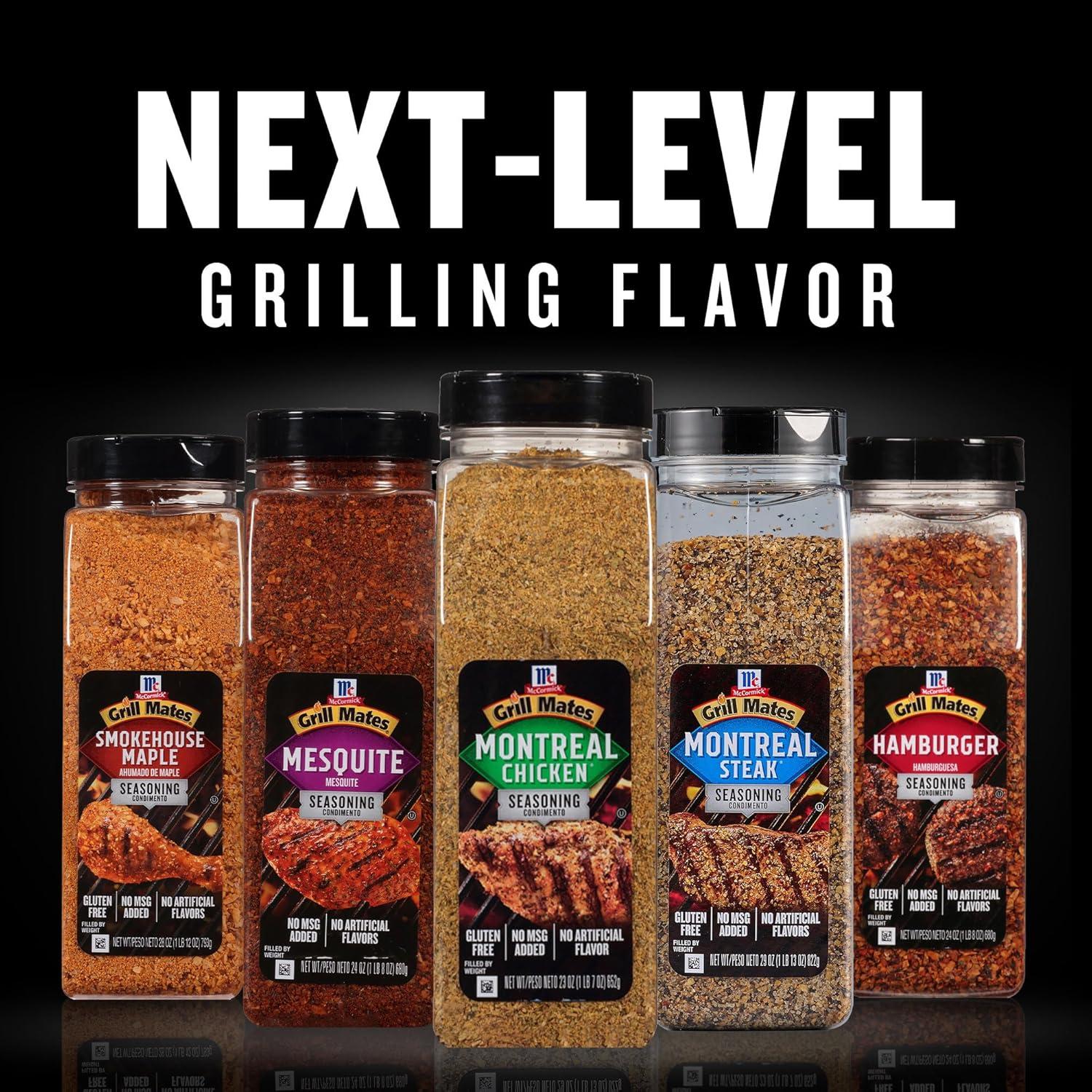 image:imageMcCormick Grill Mates Montreal Chicken Seasoning 23 oz One 23 Ounce Container of Montreal Chicken Seasoning with Blend of Garlic Onion Black and Red Pepper and Paprika for Meats and Seafood383 Ounce Pack of 6