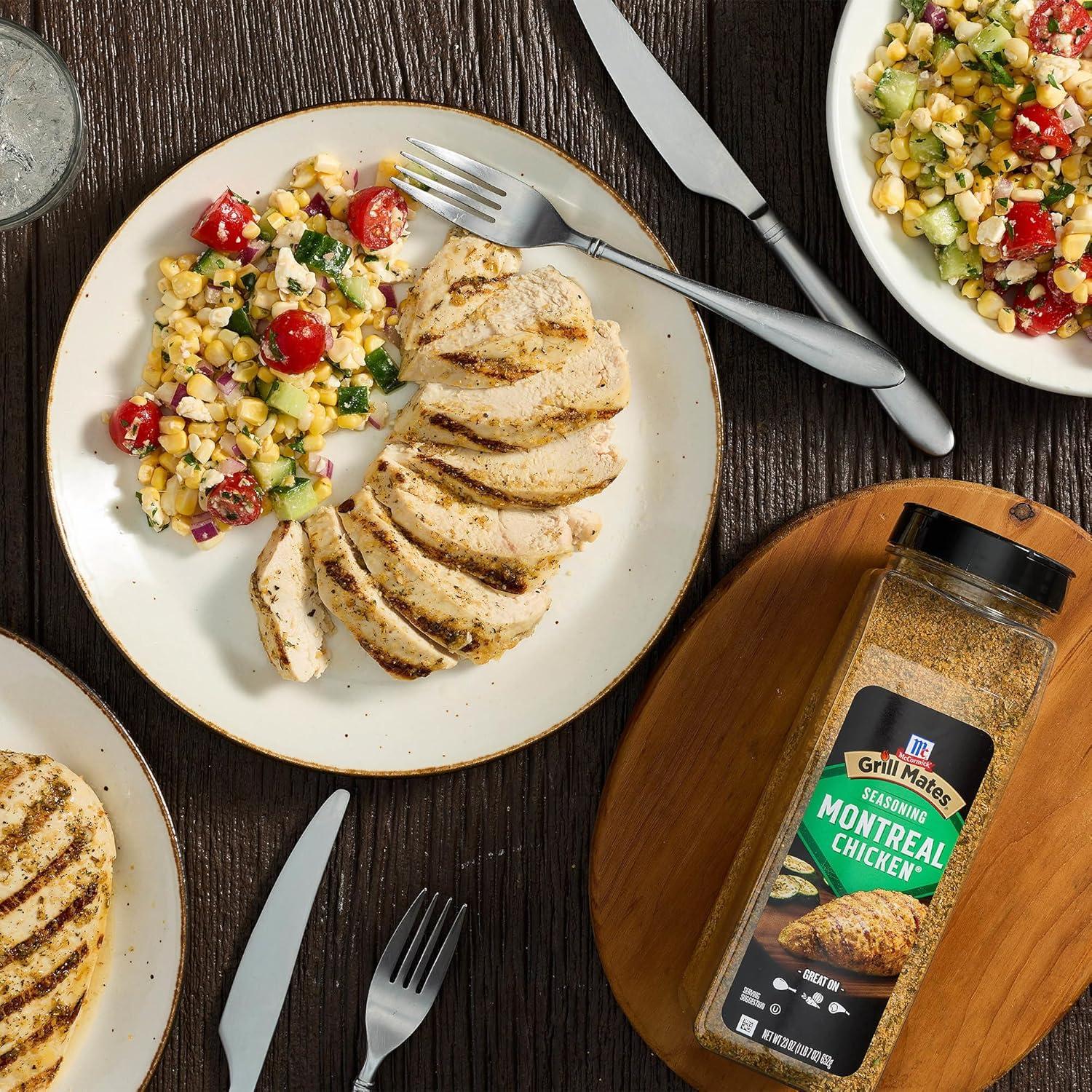 image:imageMcCormick Grill Mates Montreal Chicken Seasoning 275 oz Pack of 623 Ounce Pack of 1