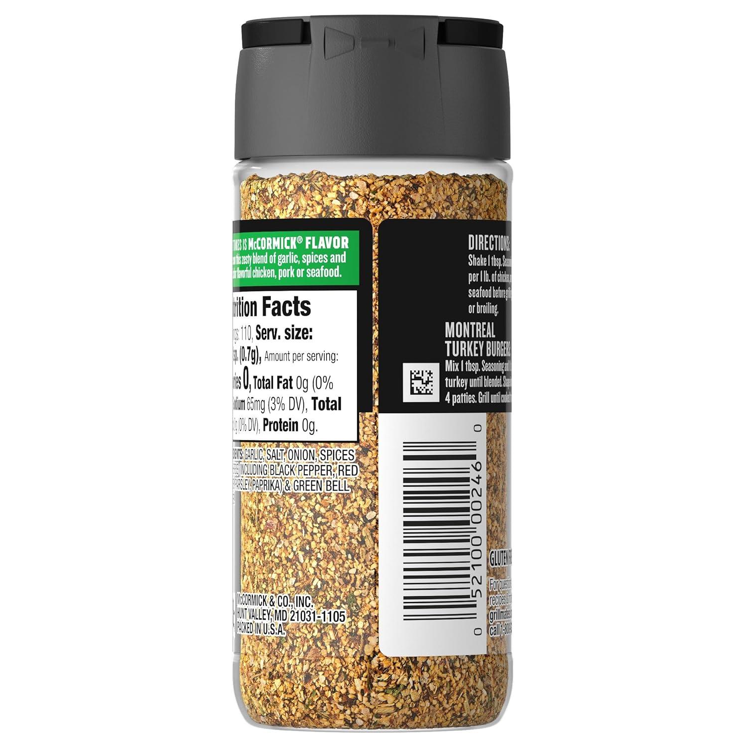 image:imageMcCormick Grill Mates Montreal Chicken Seasoning 275 oz Pack of 6275 Ounce Pack of 6