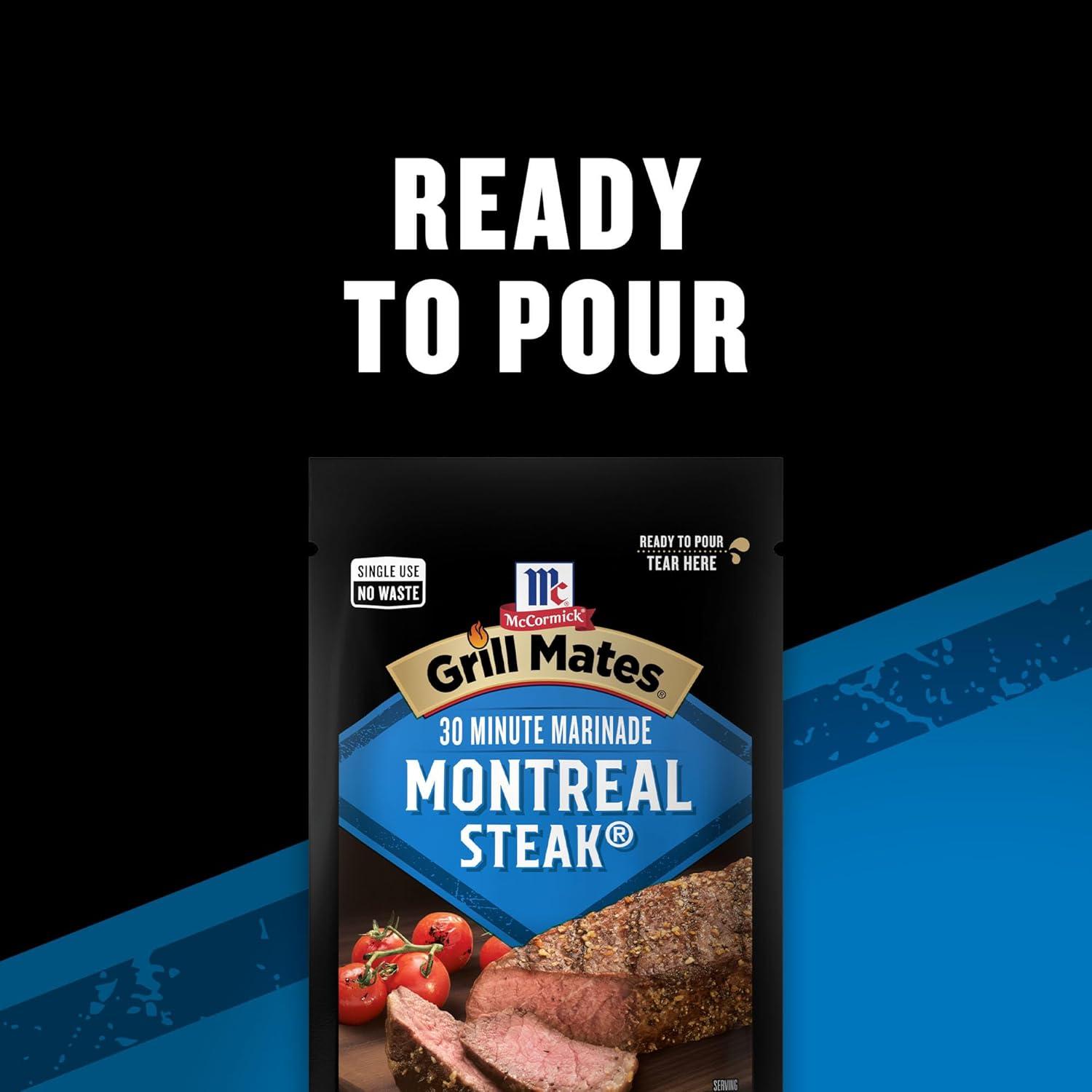 image:imageMcCormick Grill Mates Montreal Steak 30 Minute Marinade 5 oz Pack of 65 Ounce Pack of 1