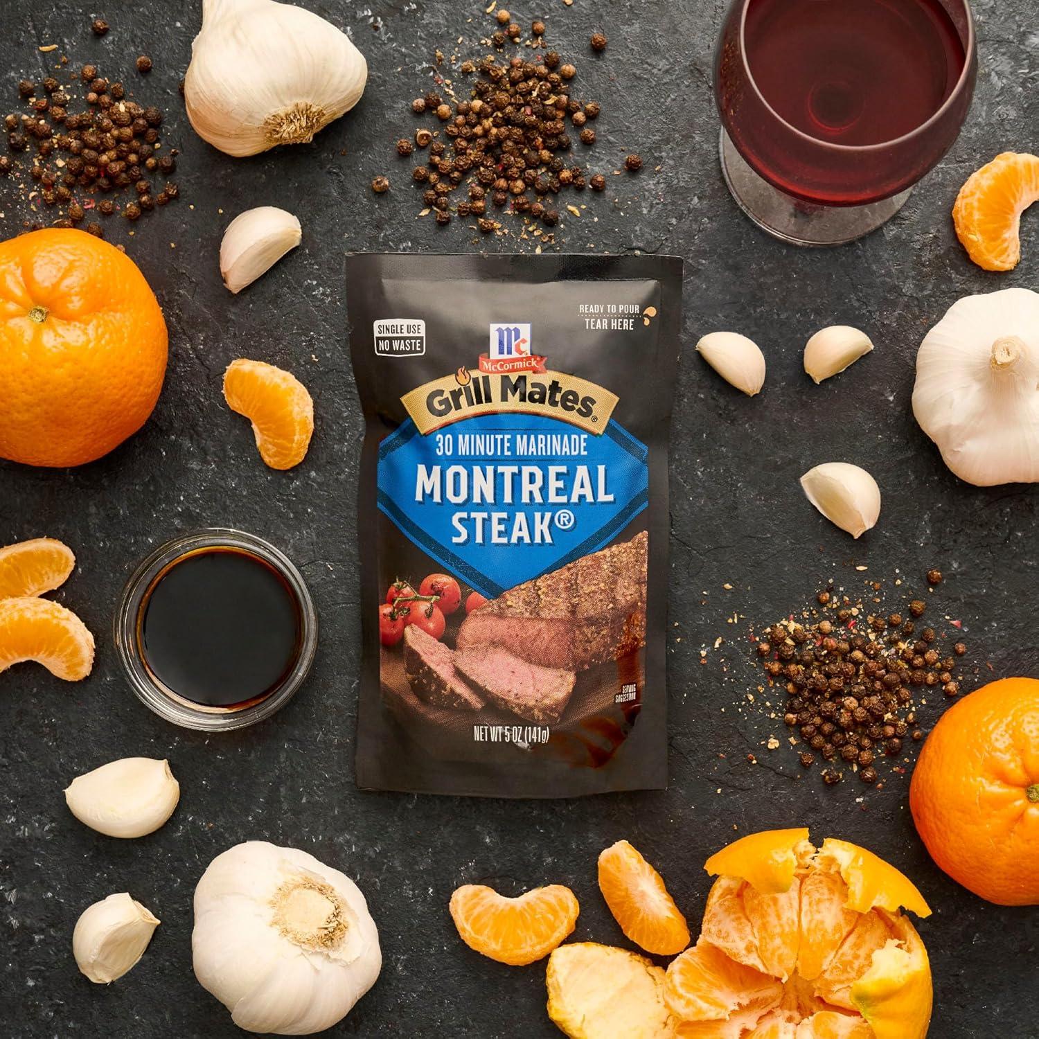 image:imageMcCormick Grill Mates Montreal Steak 30 Minute Marinade 5 oz Pack of 65 Ounce Pack of 1