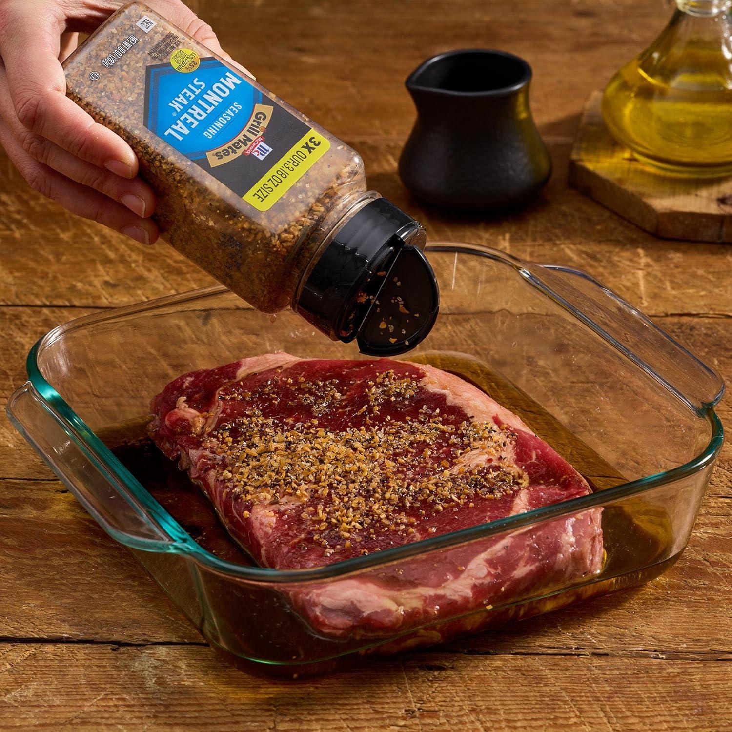 image:imageMcCormick Grill Mates Montreal Steak Seasoning 25 Less Sodium 10 OZ10 Ounce Pack of 1