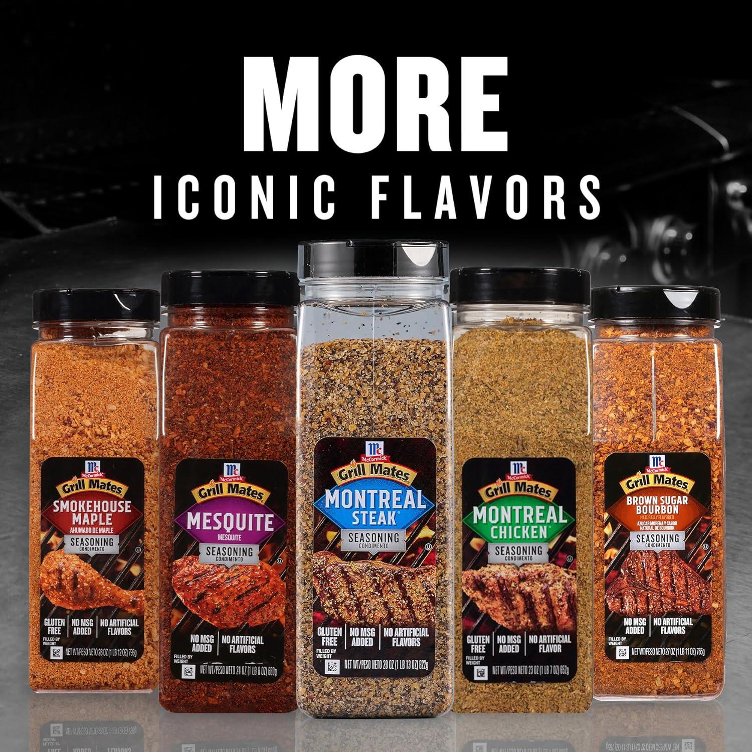 image:imageMcCormick Grill Mates Montreal Steak Seasoning 29 oz One 29 Ounce Container Montreal Steak Rub Seasoning Ideal for Steaks Ribs Burgers and Vegetables for a Zesty Flavor