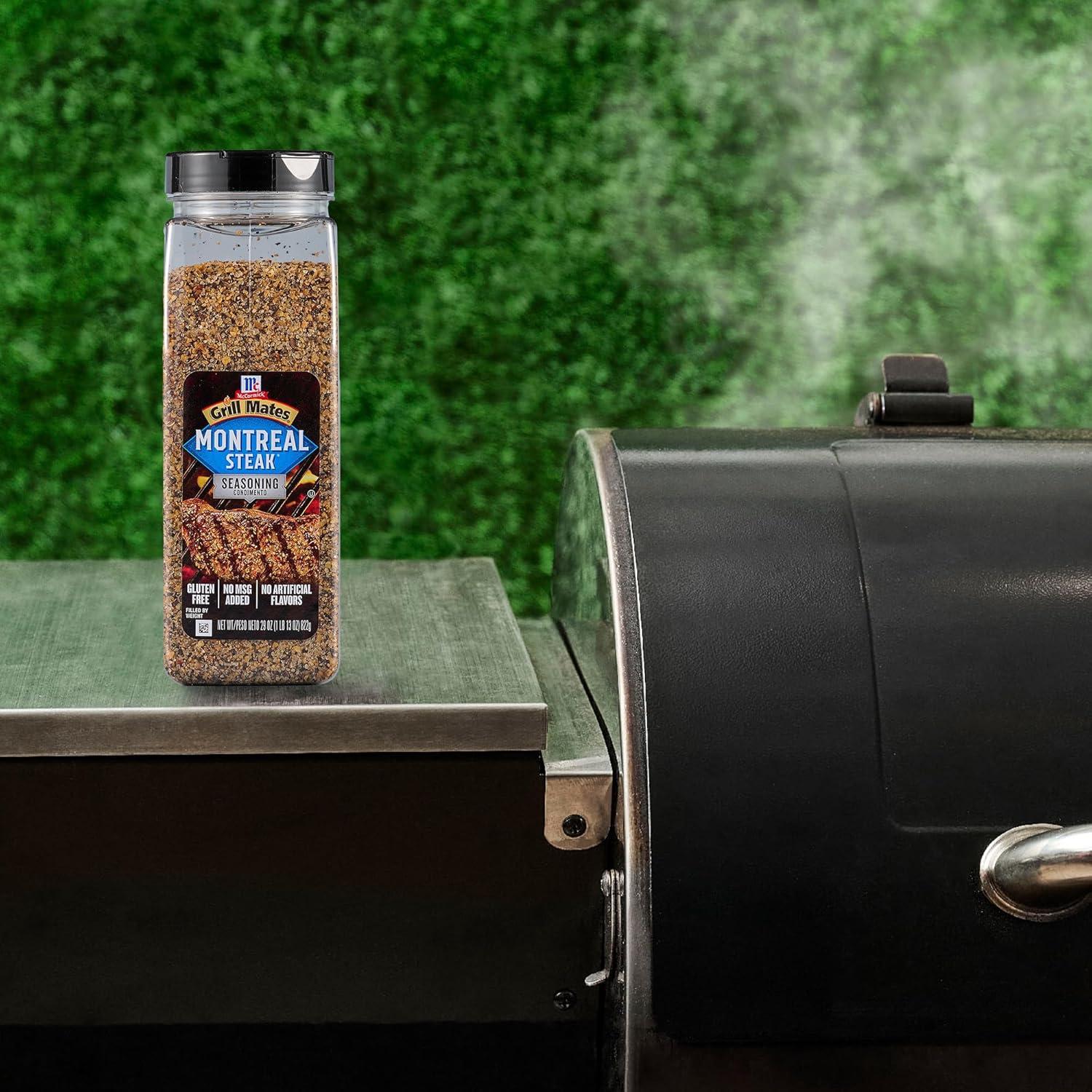 image:imageMcCormick Grill Mates Montreal Steak Seasoning 29 oz One 29 Ounce Container Montreal Steak Rub Seasoning Ideal for Steaks Ribs Burgers and Vegetables for a Zesty Flavor