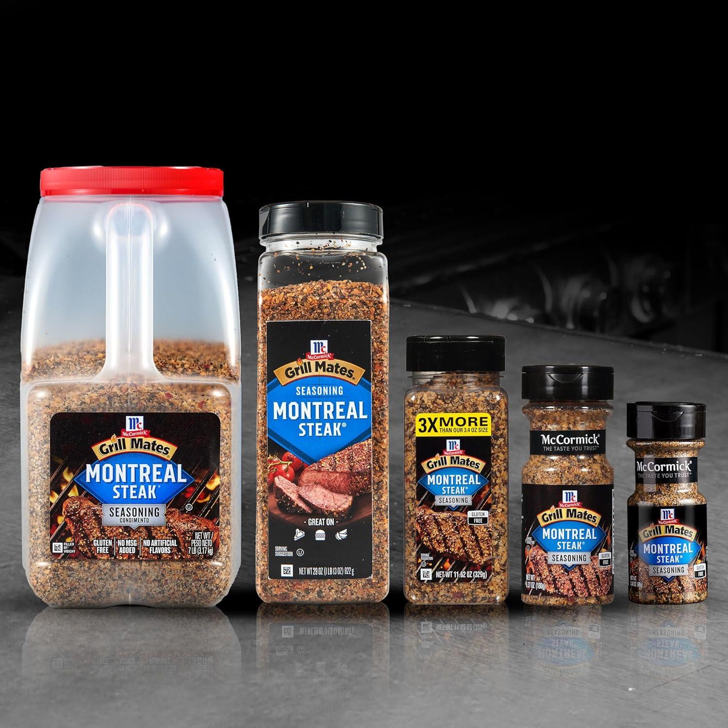 image:imageMcCormick Grill Mates Montreal Steak Seasoning 34 oz Pack of 6181 Pound Pack of 1