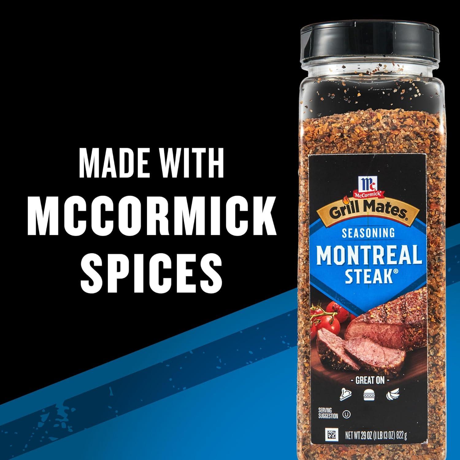 image:imageMcCormick Grill Mates Montreal Steak Seasoning 34 oz Pack of 6181 Pound Pack of 1