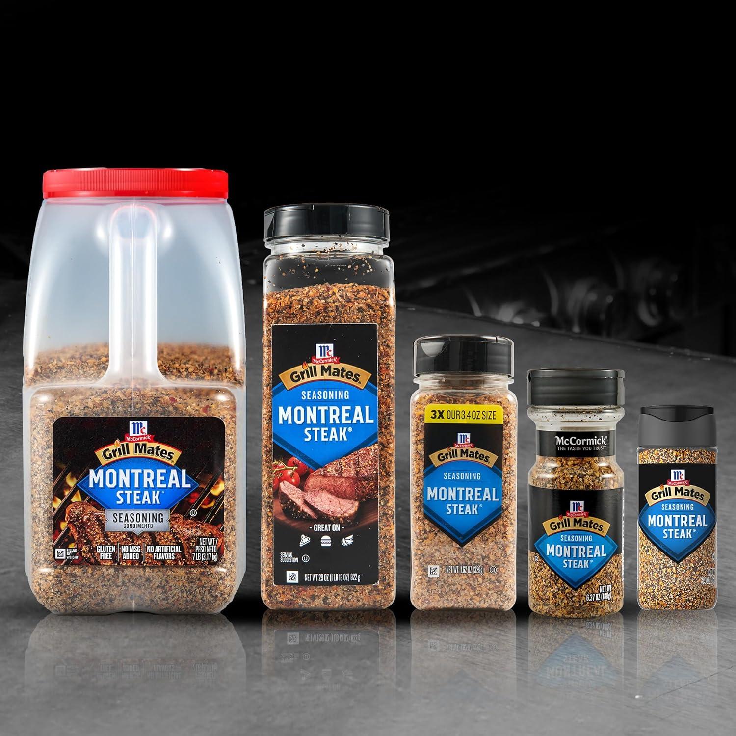 image:imageMcCormick Grill Mates Montreal Steak Seasoning 34 oz Pack of 634 Ounce Pack of 1