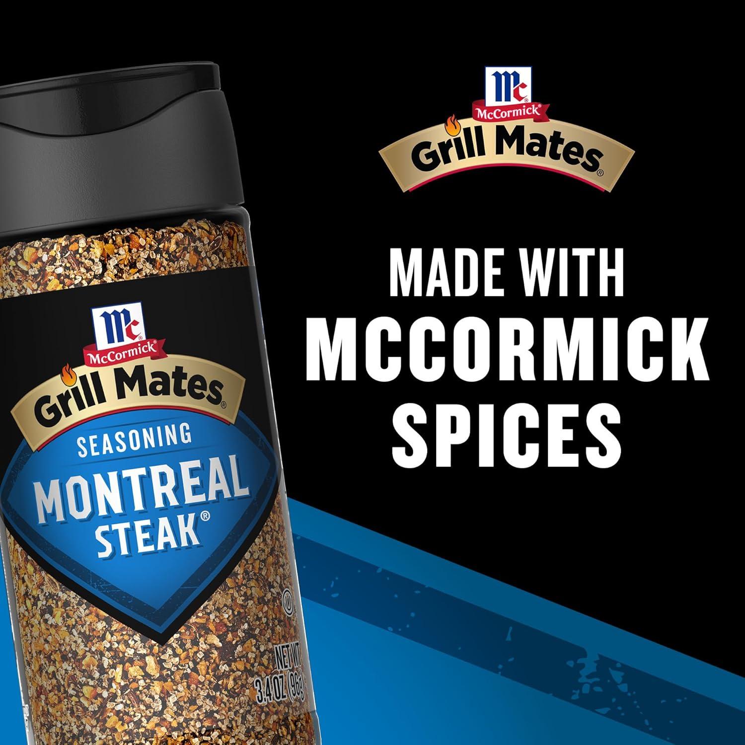 image:imageMcCormick Grill Mates Montreal Steak Seasoning 34 oz Pack of 634 Ounce Pack of 1