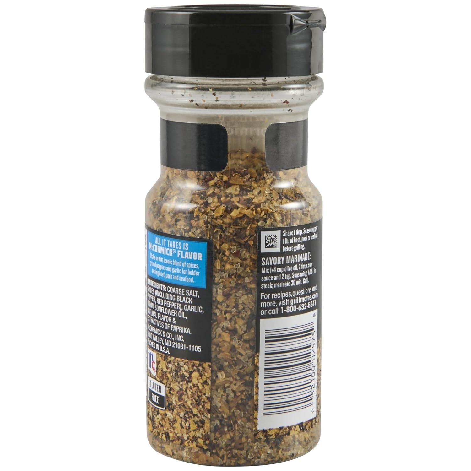 image:imageMcCormick Grill Mates Montreal Steak Seasoning 34 oz Pack of 6637 Ounce Pack of 1