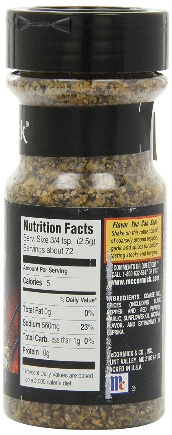 image:imageMcCormick Grill Mates Montreal Steak Seasoning 34 oz Pack of 6637 Ounce Pack of 12