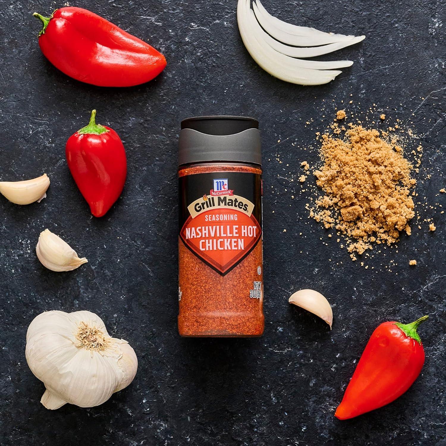 image:imageMcCormick Grill Mates Nashville Hot Chicken Seasoning 3 oz3 Ounce Pack of 1