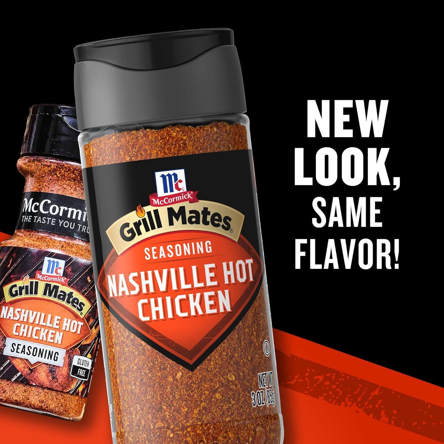 image:imageMcCormick Grill Mates Nashville Hot Chicken Seasoning 3 oz3 Ounce Pack of 6