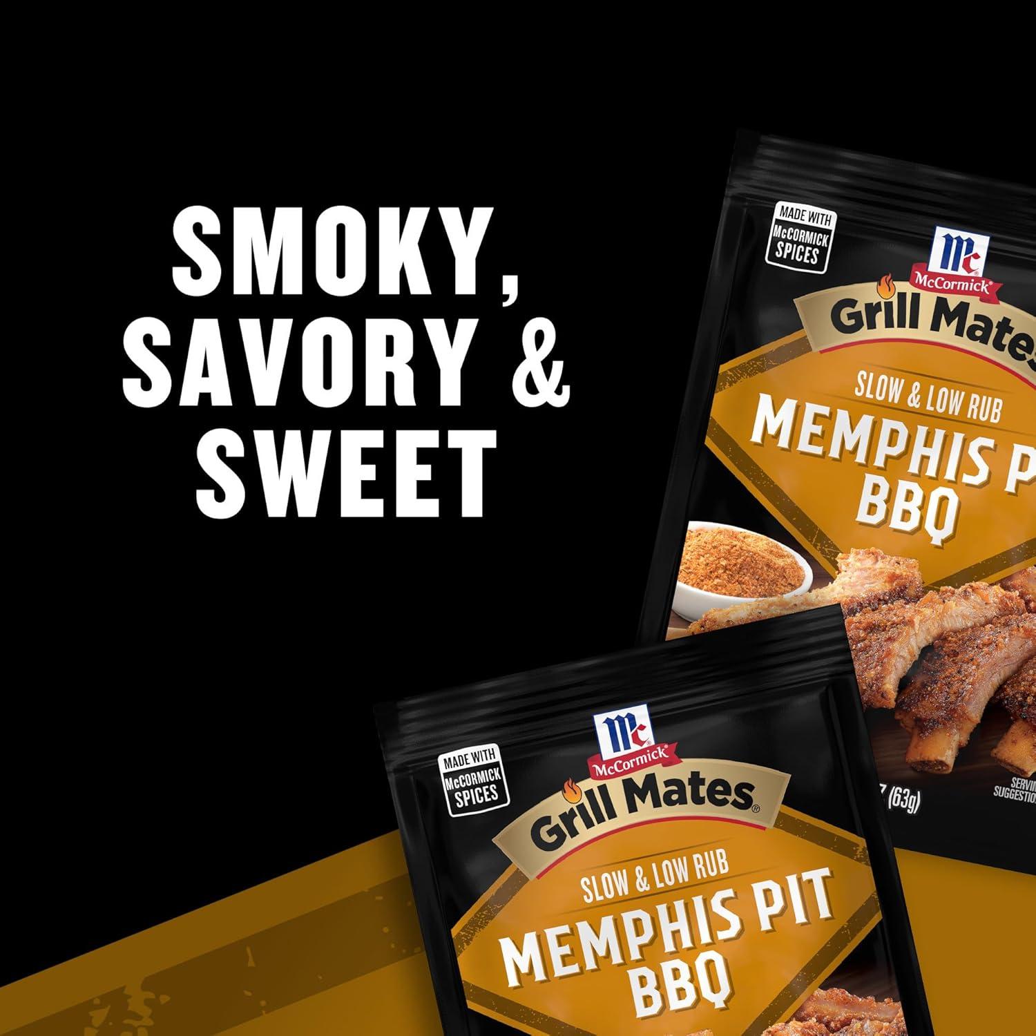 image:imageMcCormick Grill Mates Slow amp Low Memphis Pit BBQ Rub 225 ozMemphis Pit BBQ