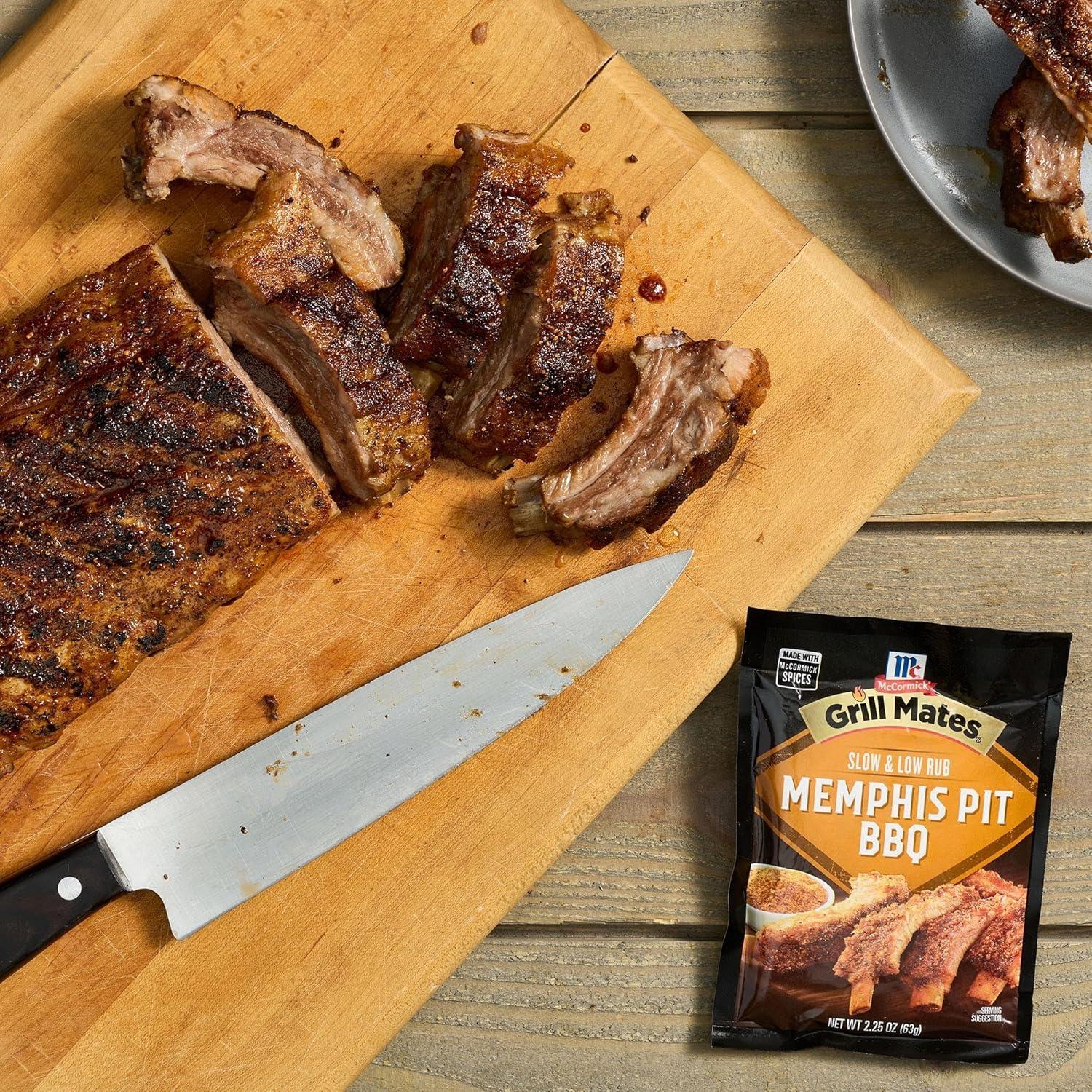 image:imageMcCormick Grill Mates Slow amp Low Memphis Pit BBQ Rub 225 ozMemphis Pit BBQ