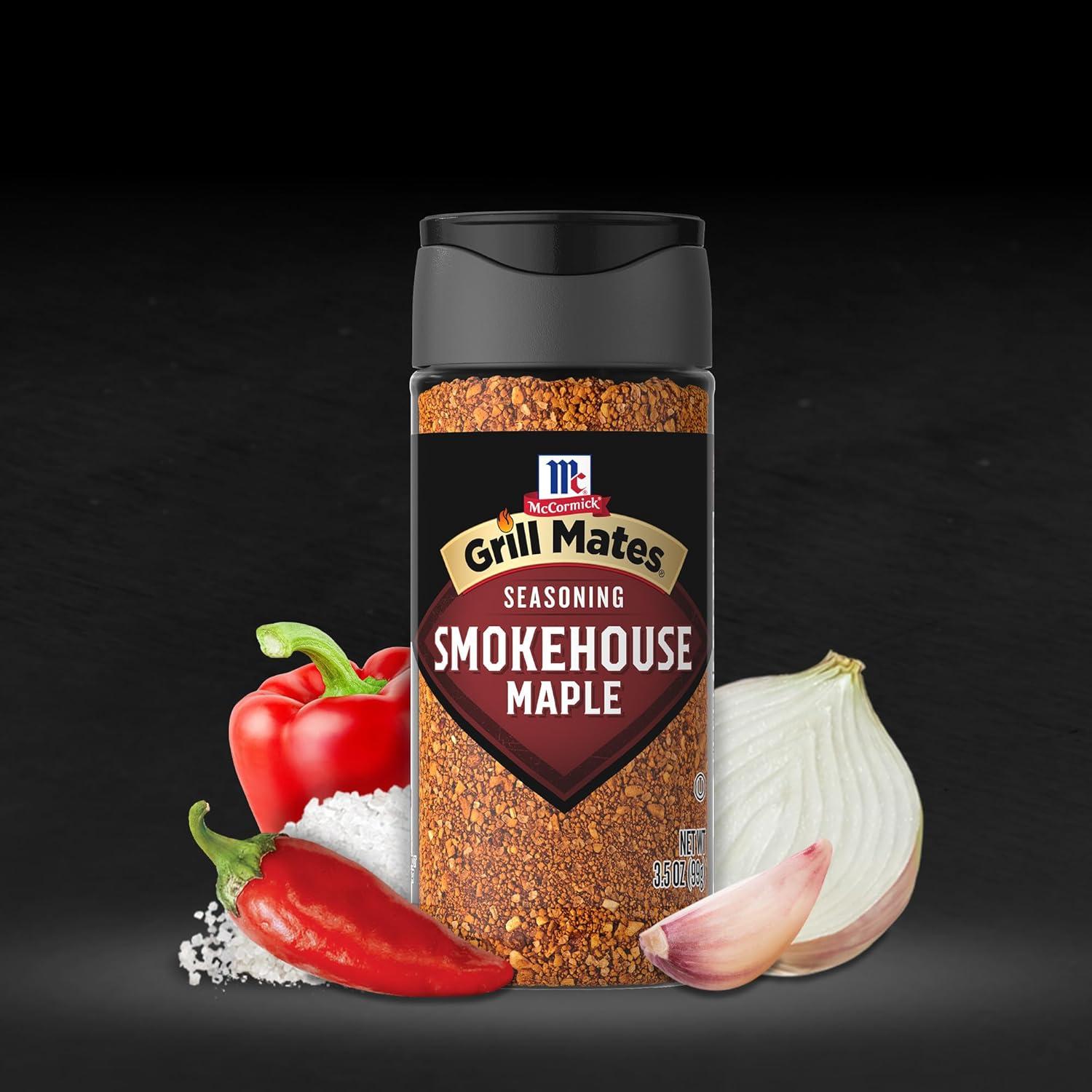 image:imageMcCormick Grill Mates Smokehouse Maple Seasoning 1025 oz35 Ounce Pack of 1