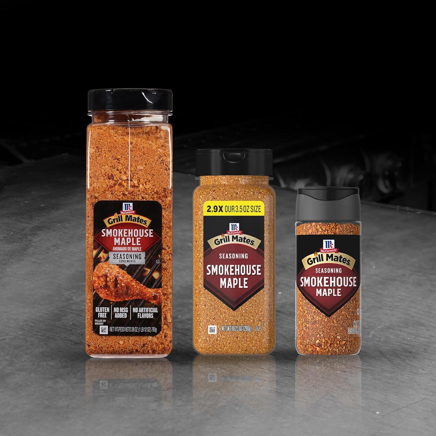 image:imageMcCormick Grill Mates Smokehouse Maple Seasoning 1025 oz35 Ounce Pack of 6