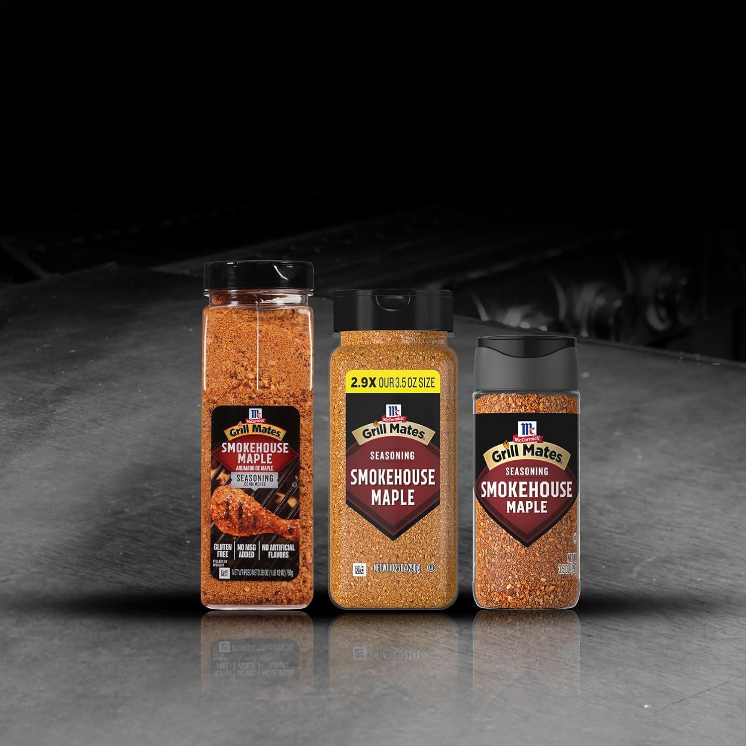 image:imageMcCormick Grill Mates Smokehouse Maple Seasoning 28 oz One 28 Ounce Container of Smokehouse Maple Seasoning Perfect on Pork Chops Chicken Burgers and More28 Ounce Pack of 1
