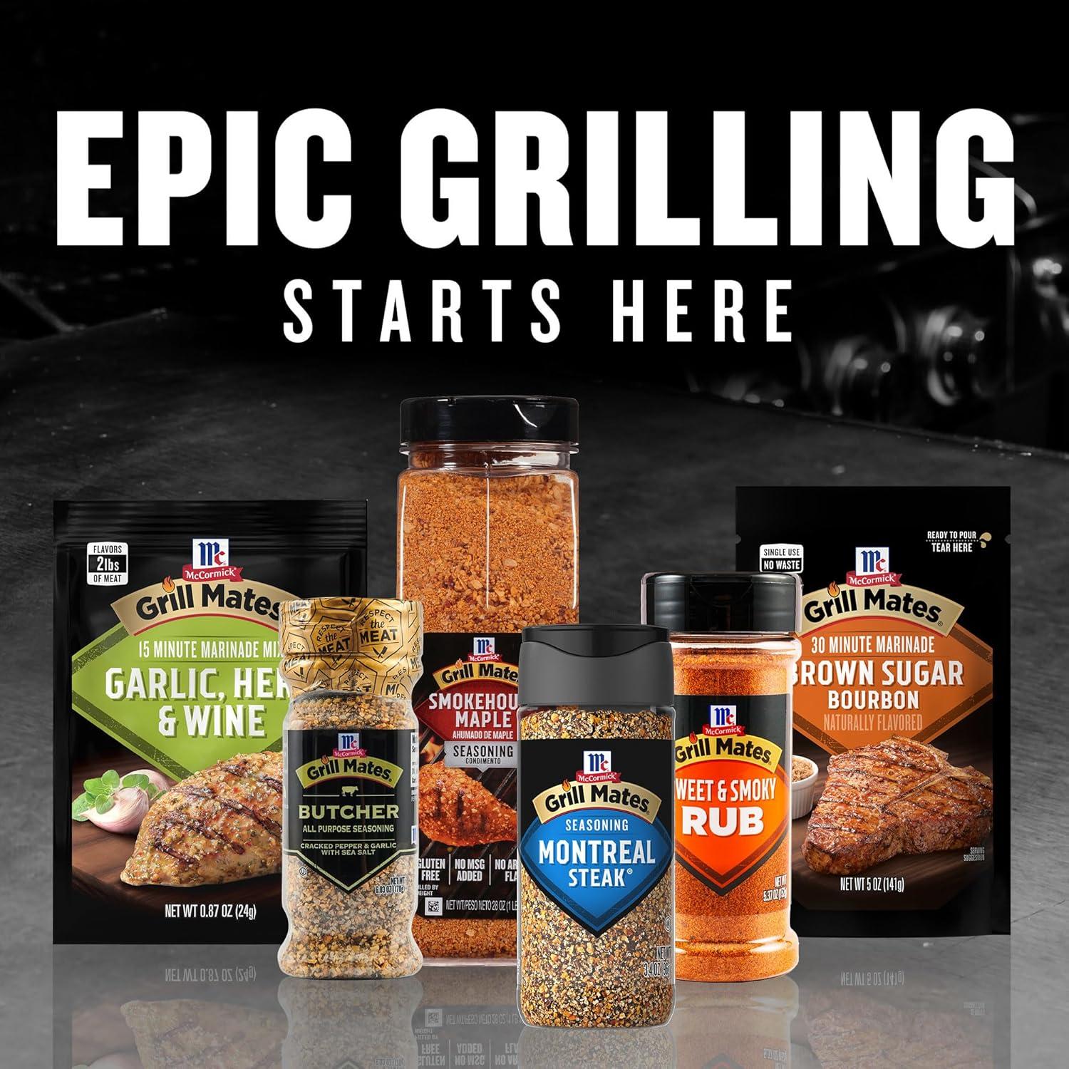 image:imageMcCormick Grill Mates Smokehouse Maple Seasoning 28 oz One 28 Ounce Container of Smokehouse Maple Seasoning Perfect on Pork Chops Chicken Burgers and More28 Ounce Pack of 1