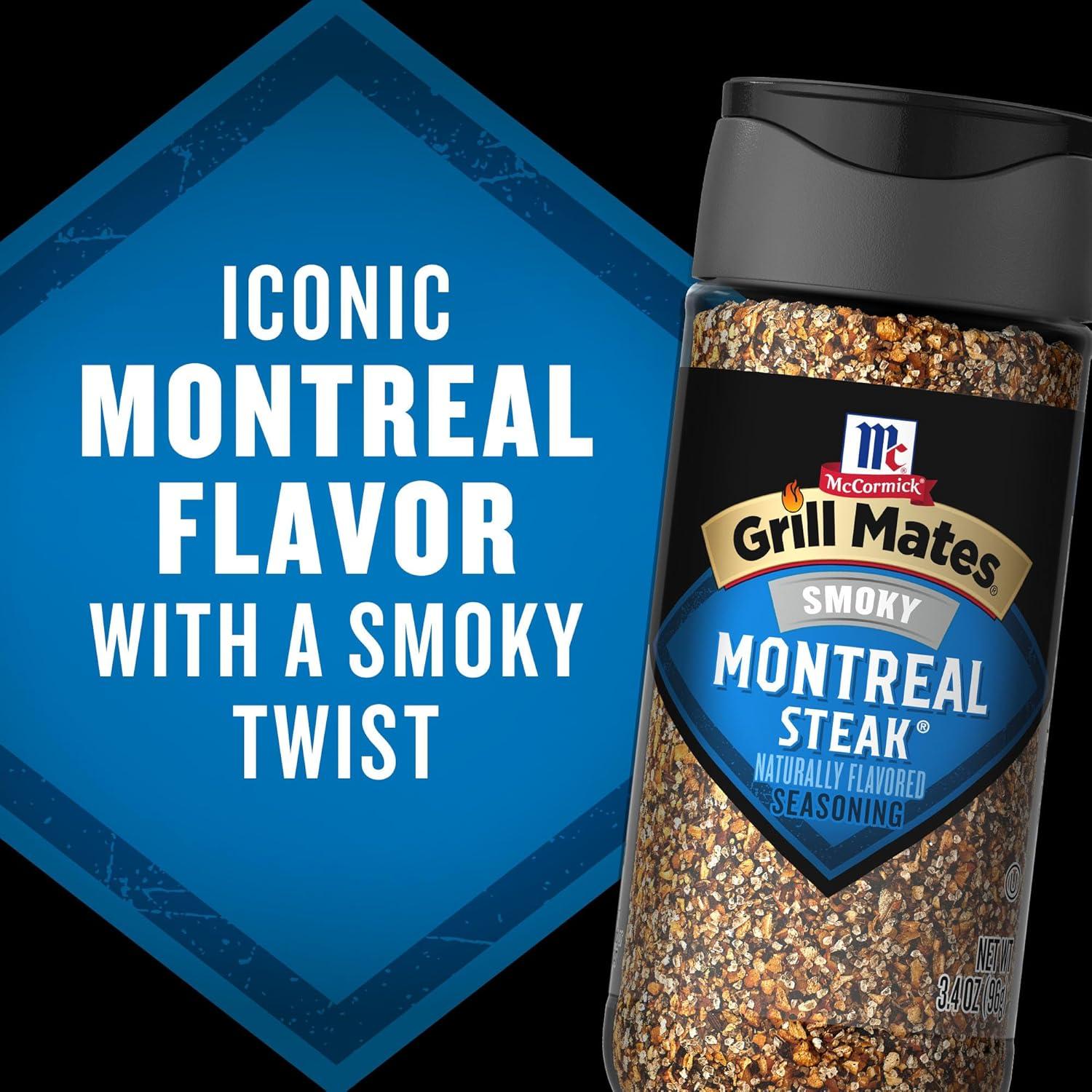 image:imageMcCormick Grill Mates Smoky Montreal Steak Seasoning 34 Oz34 Ounce Pack of 6