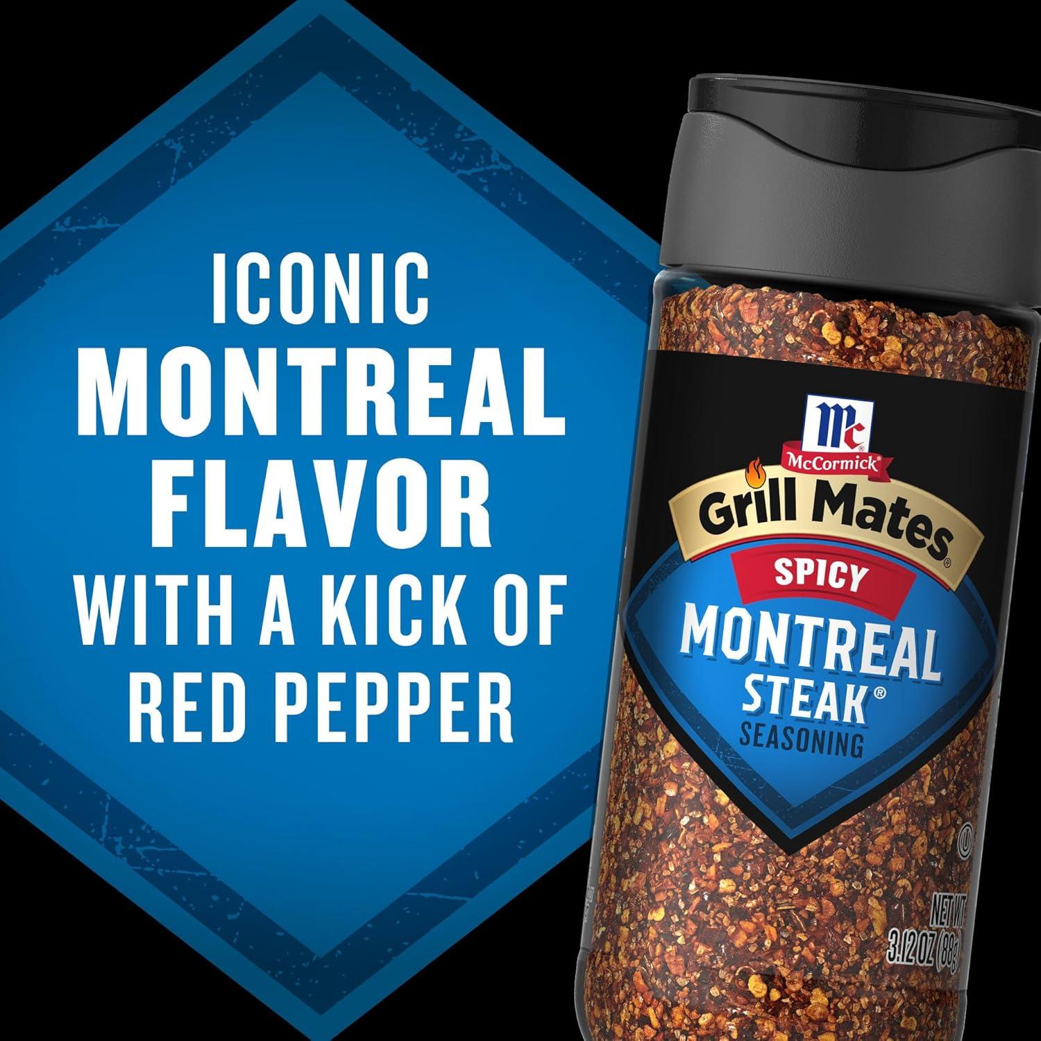 image:imageMcCormick Grill Mates Spicy Montreal Steak Seasoning 312 oz312 Ounce Pack of 1