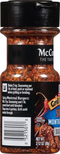 image:imageMcCormick Grill Mates Spicy Montreal Steak Seasoning 312 oz312 Ounce Pack of 2