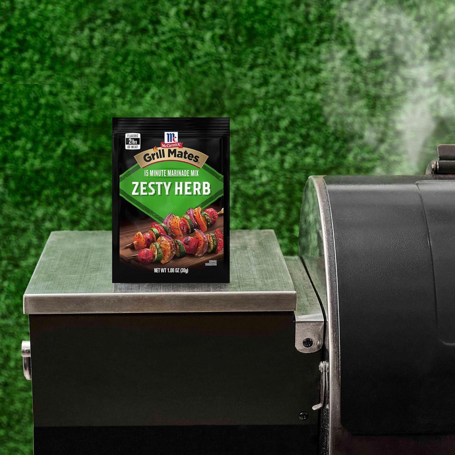 image:imageMcCormick Grill Mates Zesty Herb Marinade Mix 106 oz106 Ounce Pack of 1