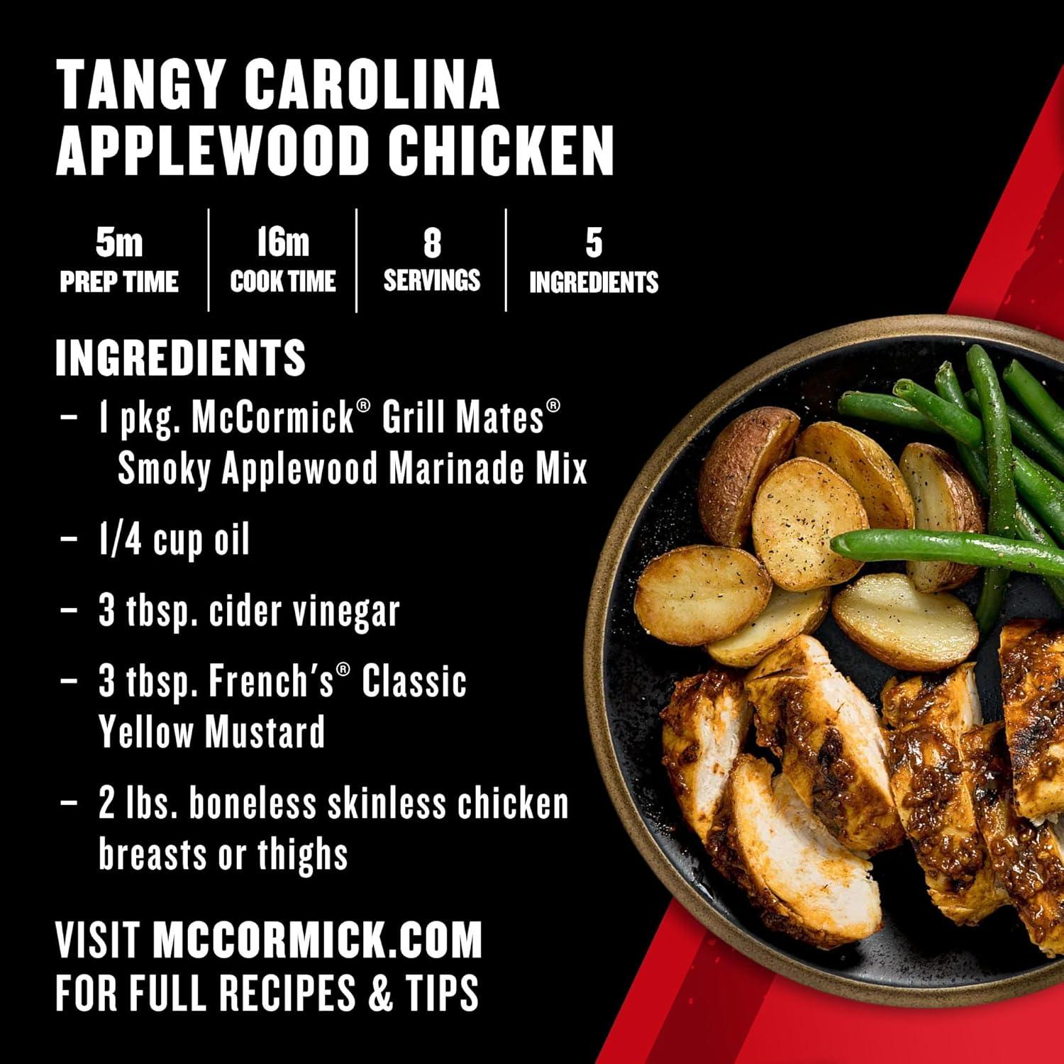 image:imageMcCormick Smoky Applewood Marinade 1 oz