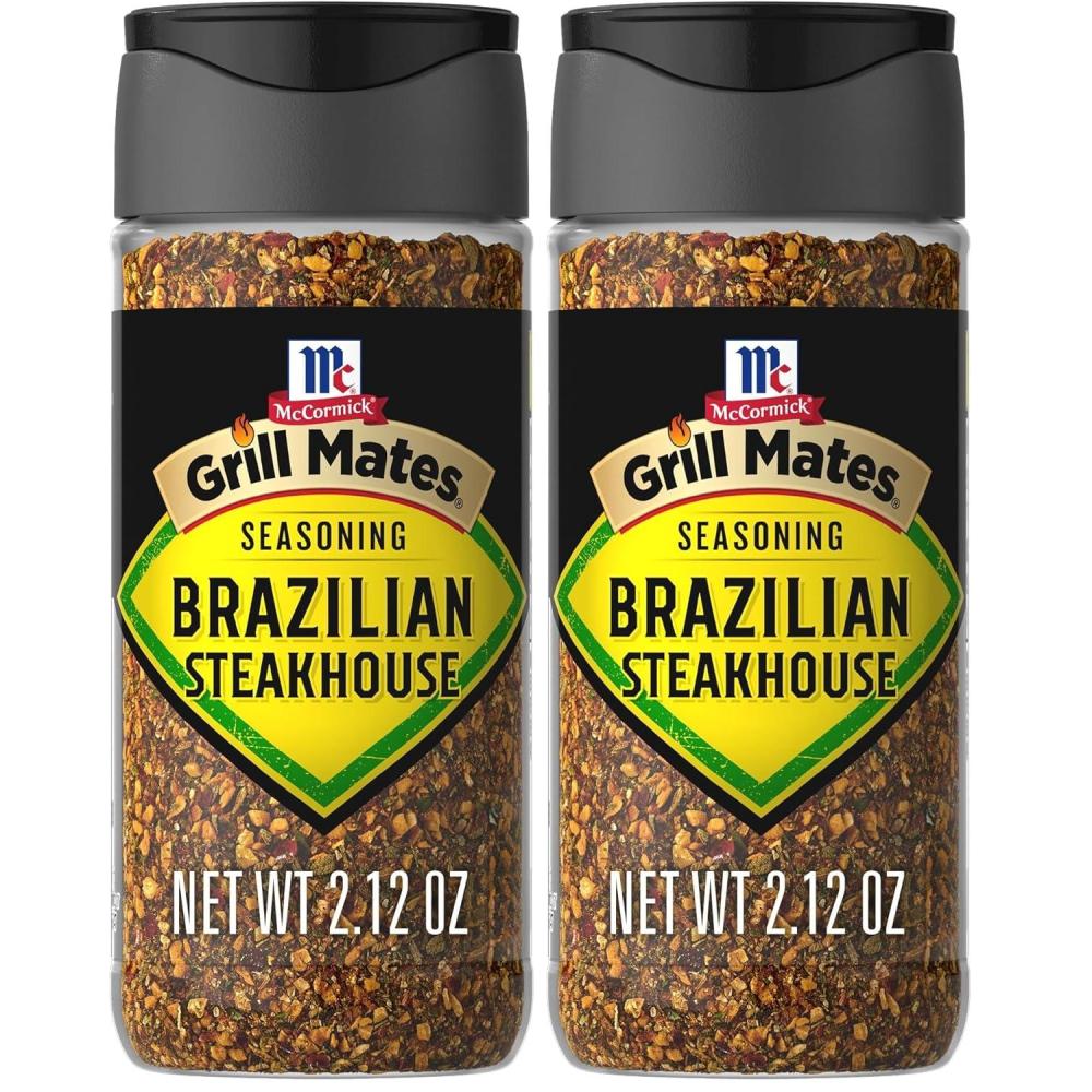 image:imageMcCormick Grill Mates Brazilian Steakhouse Seasoning 212 oz Pack of 6212 Ounce Pack of 2
