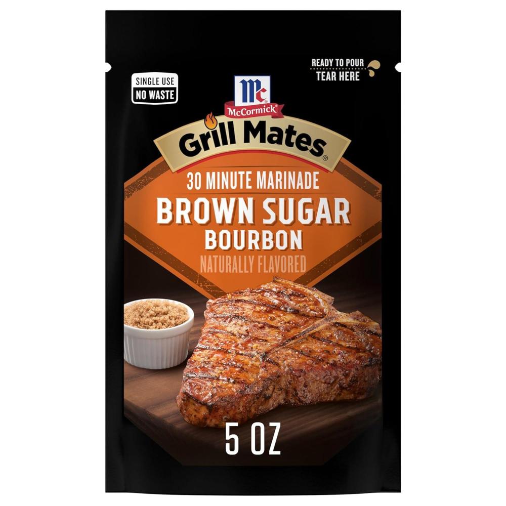 image:imageMcCormick Grill Mates Brown Sugar Bourbon 30 Minute Marinade 5 oz