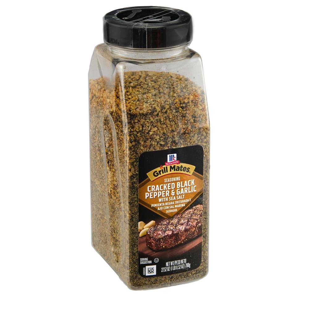 image:imageMcCormick Grill Mates Cracked Black Pepper amp Garlic with Sea Salt Seasoning 2752 oz