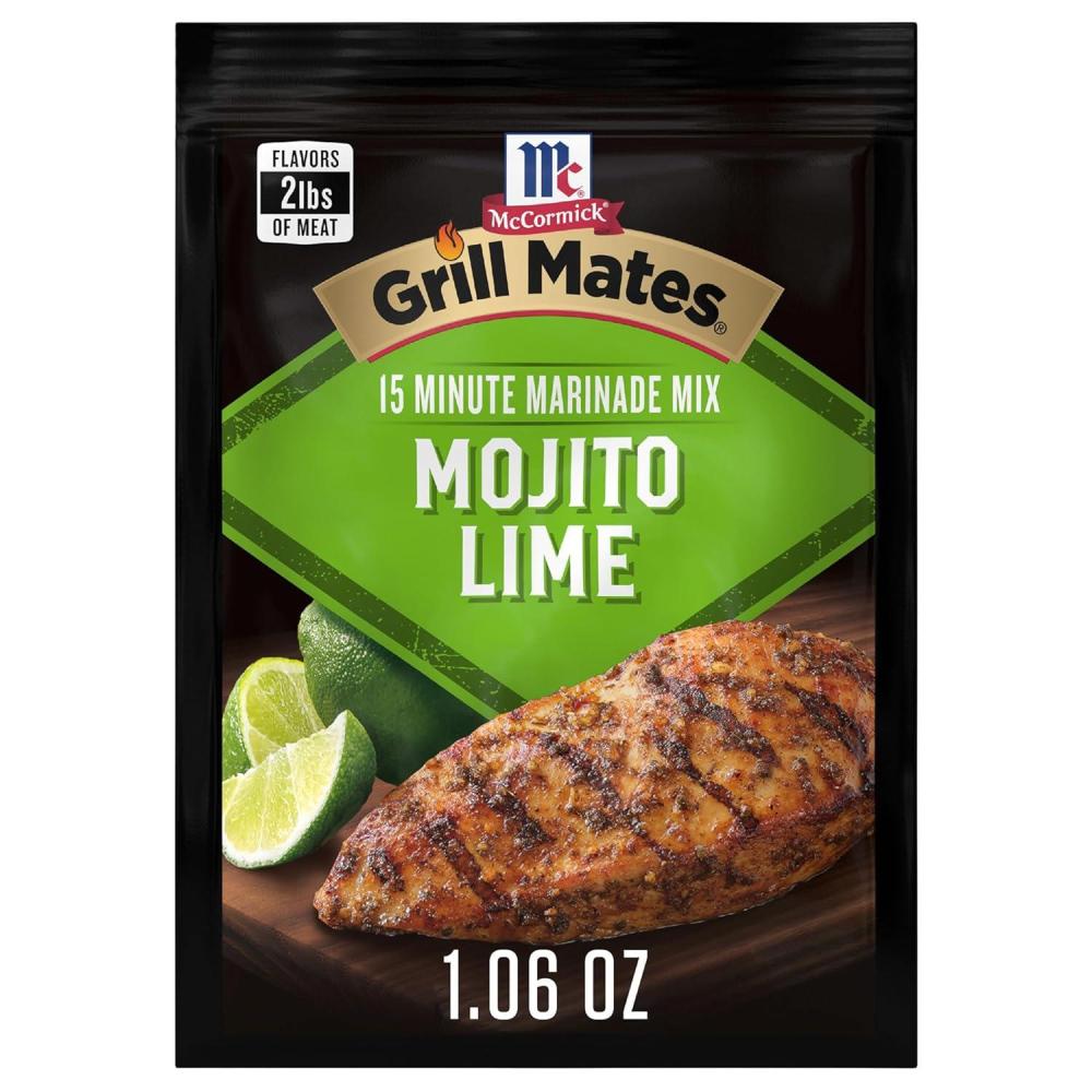 image:imageMcCormick Grill Mates Mojito Lime Marinade Mix 106 oz