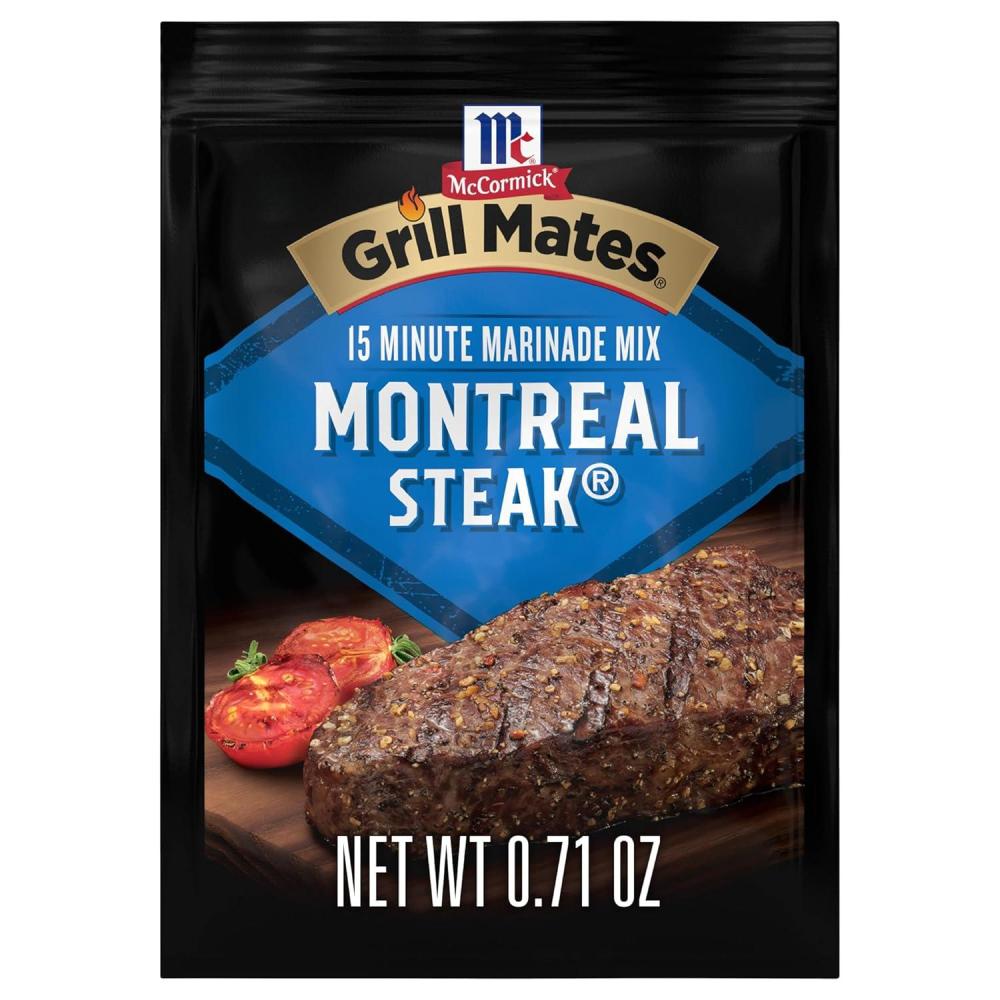 image:imageMcCormick Grill Mates Montreal Steak Marinade Mix 071 oz071 Ounce Pack of 1