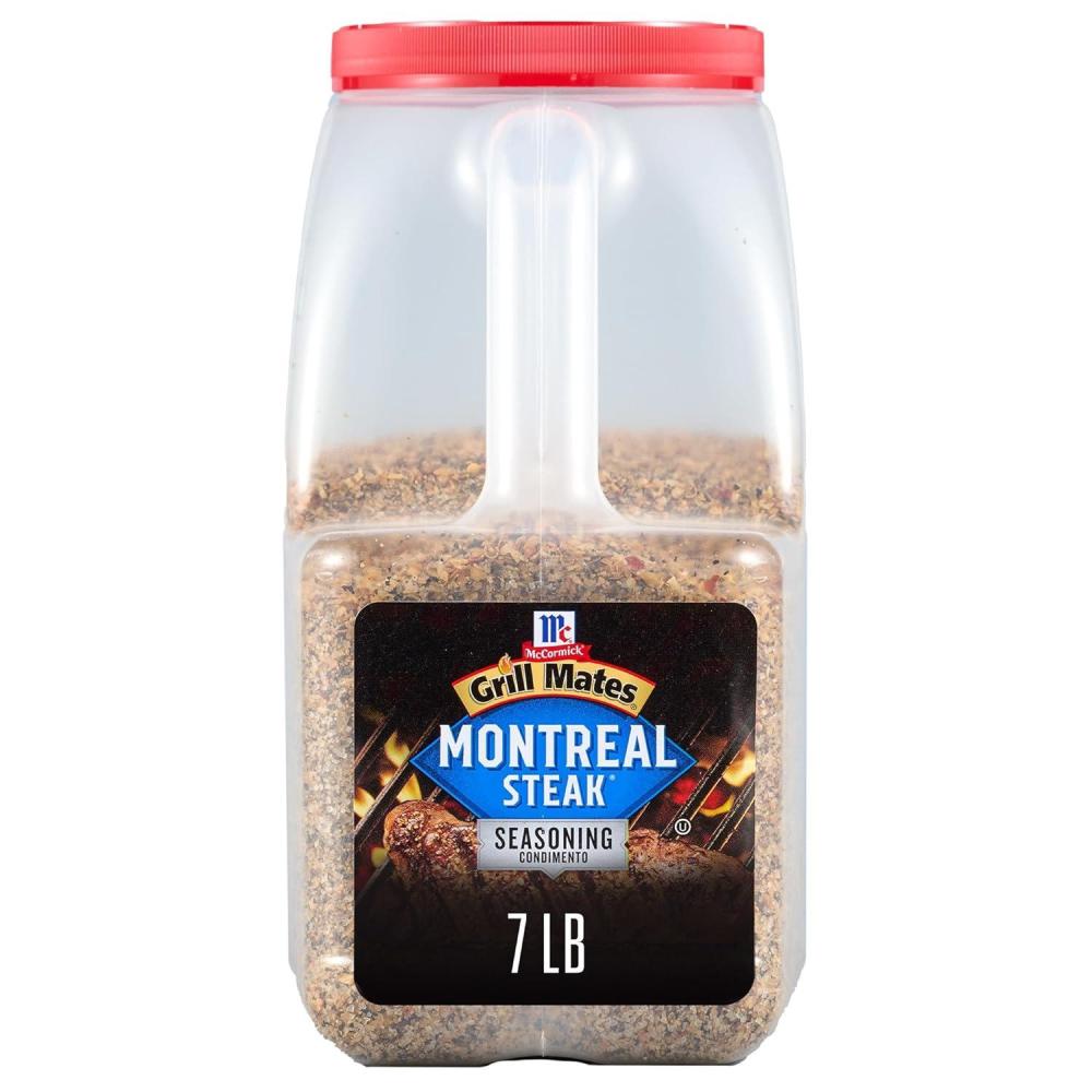 image:imageMcCormick Grill Mates Montreal Steak Seasoning 7 lb Pack of 3 Three 7 Pound Containers Montreal Steak Rub Seasoning Ideal for Steaks Ribs Burgers and Vegetables for a Zesty Flavor112 Ounce Pack of 1