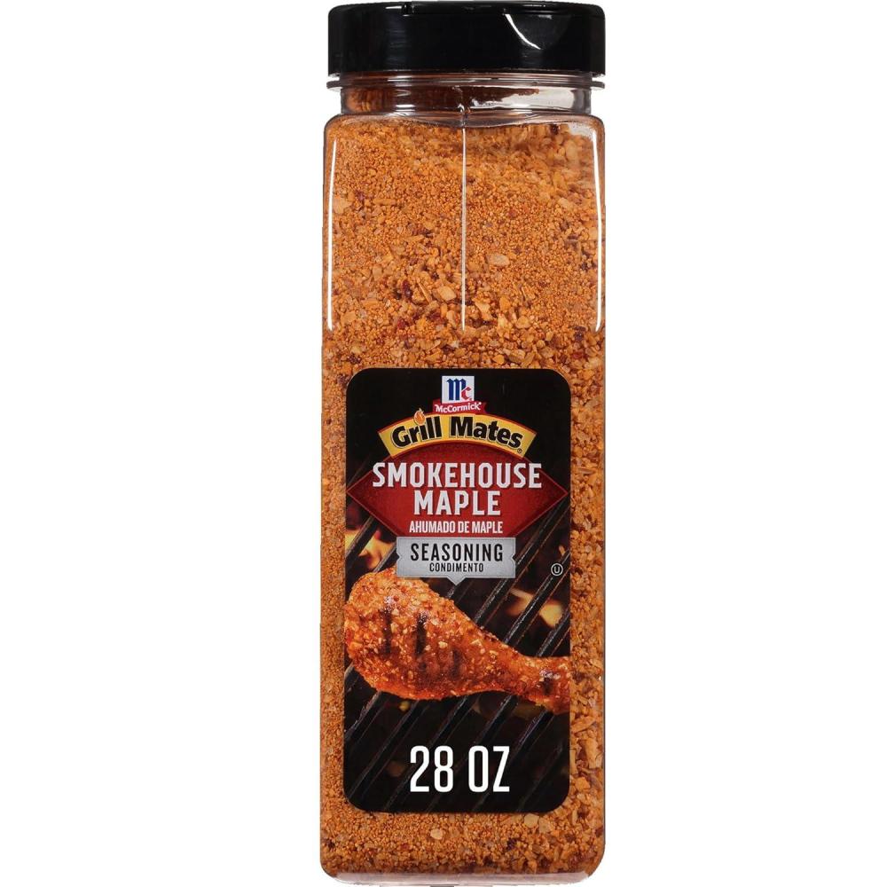 image:imageMcCormick Grill Mates Smokehouse Maple Seasoning 28 oz One 28 Ounce Container of Smokehouse Maple Seasoning Perfect on Pork Chops Chicken Burgers and More28 Ounce Pack of 1