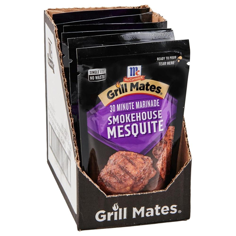 image:imageMcCormick Grill Mates Smokehouse Mesquite 30 Minute Marinade 5 oz5 Ounce Pack of 6