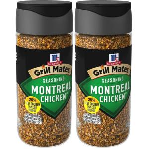 image:imageMcCormick Grill Mates 25 Less Sodium Montreal Chicken Seasoning 287 oz Pack of 6287 Ounce Pack of 2