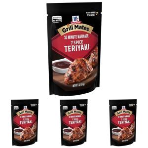 image:imageMcCormick Grill Mates 7 Spice Teriyaki Single Use Marinade 5 oz Pack of 65 Ounce Pack of 4
