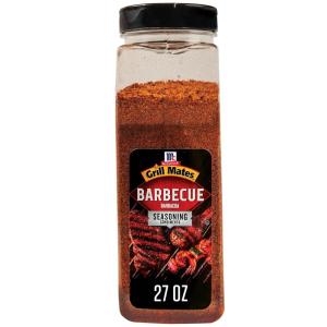 image:imageMcCormick Grill Mates Barbecue Seasoning 27 oz  One 27 Ounce Container of Barbecue Rub Perfect for Proteins Vegetables and FruitsBarbecue