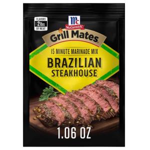 image:imageMcCormick Grill Mates Brazilian Steakhouse Marinade Mix 106 ozBrazilian