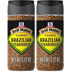 image:imageMcCormick Grill Mates Brazilian Steakhouse Seasoning 212 oz Pack of 6212 Ounce Pack of 2
