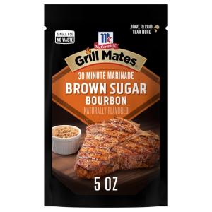 image:imageMcCormick Grill Mates Brown Sugar Bourbon 30 Minute Marinade 5 oz