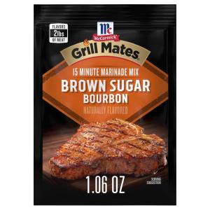 image:imageMcCormick Grill Mates Brown Sugar Bourbon Marinade 125 oz Pack of 12125 Ounce Pack of 1