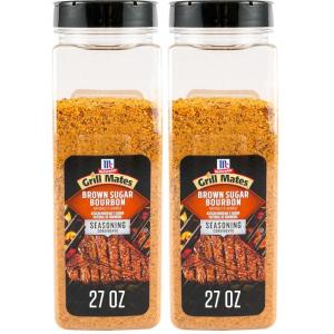 image:imageMcCormick Grill Mates Brown Sugar Bourbon Seasoning 27 oz  One 27 Ounce Container of Brown Sugar Bourbon Seasoning Made of Molasses Red Bell Peppers and More for Steak Poultry and Vegetables27 Ounce Pack of 2