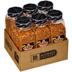 image:imageMcCormick Grill Mates Brown Sugar Bourbon Seasoning 27 oz  One 27 Ounce Container of Brown Sugar Bourbon Seasoning Made of Molasses Red Bell Peppers and More for Steak Poultry and Vegetables27 Ounce Pack of 6
