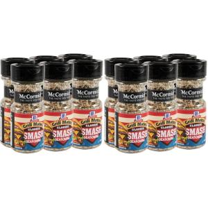 image:imageMcCormick Grill Mates Classic Smash Seasoning 285 oz Pack of 6285 Ounce Pack of 12