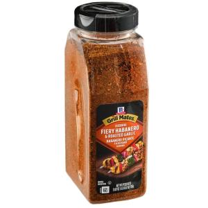 image:imageMcCormick Grill Mates Fiery Habanero amp Roasted Garlic Seasoning 2487 oz