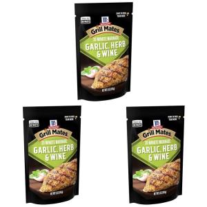 image:imageMcCormick Grill Mates Garlic Herb amp Wine 30 Minute Marinade 5 oz5 Ounce Pack of 3
