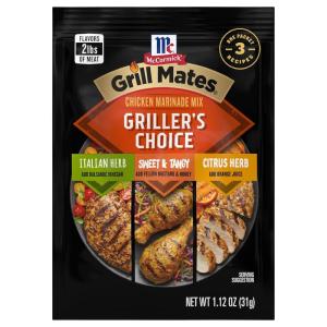 image:imageMcCormick Grill Mates Grillers Choice Chicken Marinade Mix 112 oz112 Ounce Pack of 1