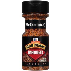 image:imageMcCormick Grill Mates Hamburger Seasoning 275 ozHamburger