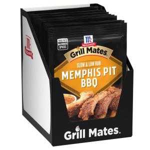 image:imageMcCormick Grill Mates Memphis Pit Barbeque Rub 225 Ounce Pack of 10225 Ounce Pack of 10